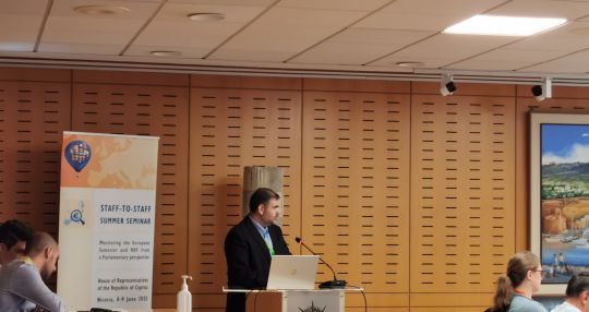Ομιλία -Παρουσίαση του Προέδρου του Δημοσιονομικού Συμβουλίου Κύπρου κ. Μιχάλη Περσιάνη, με Τίτλο « New Fiscal Governance Framework- ensuring proper implementation»